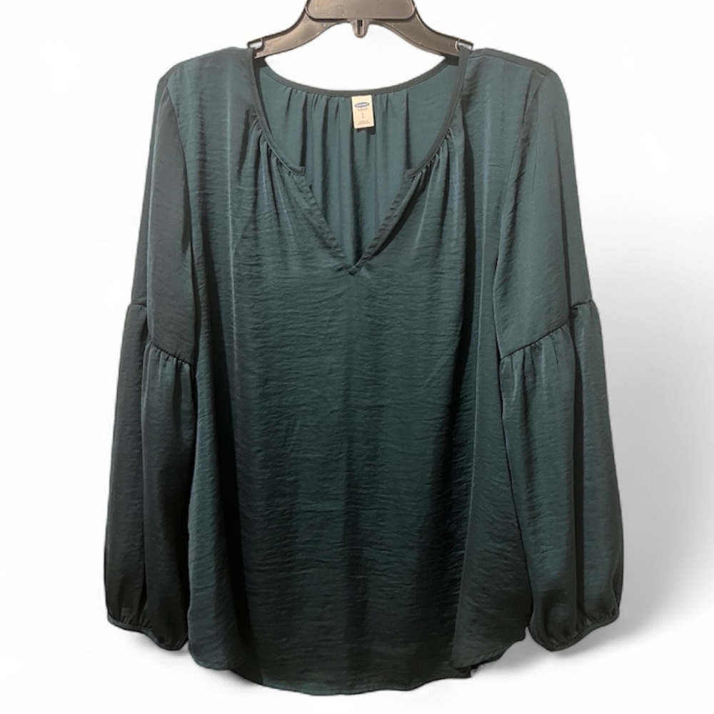 Old Navy Dark Green Blouse